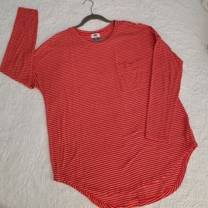 Old Navy Oversized Striped Sweater Top